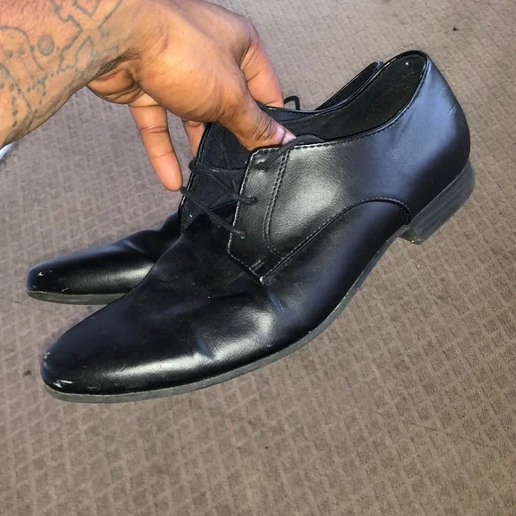 H&m black dress shoes cheap